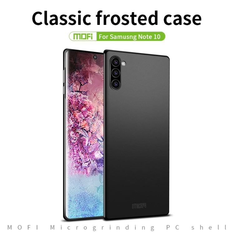 MOFI Frosted PC Ultra-thin Hard Case for Galaxy Note10(Blue) - Galaxy Phone Cases by MOFI | Online Shopping South Africa | PMC TechLife | Buy Now Pay Later Mobicred