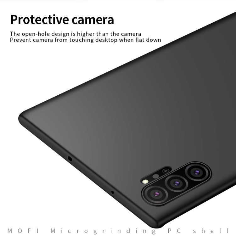 MOFI Frosted PC Ultra-thin Hard Case for Galaxy Note10 Pro(Black) - Galaxy Phone Cases by MOFI | Online Shopping South Africa | PMC TechLife