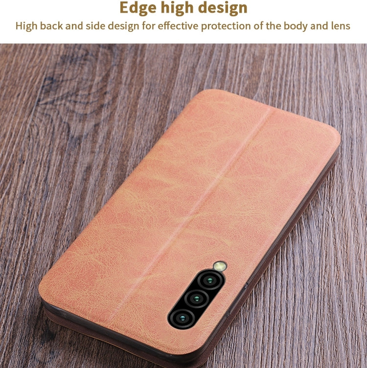 MOFI Crazy Horse Texture Horizontal Flip Protective Leather Case for Xiaomi Mi CC9e / A3(Red) - Xiaomi Cases by MOFI | Online Shopping South Africa | PMC Jewellery