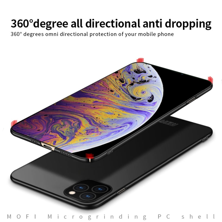 For iPhone 11 Pro Max MOFI Frosted PC Ultra-thin Hard Case (Black) - iPhone 11 Pro Max Cases by MOFI | Online Shopping South Africa | PMC TechLife | Buy Now Pay Later Mobicred