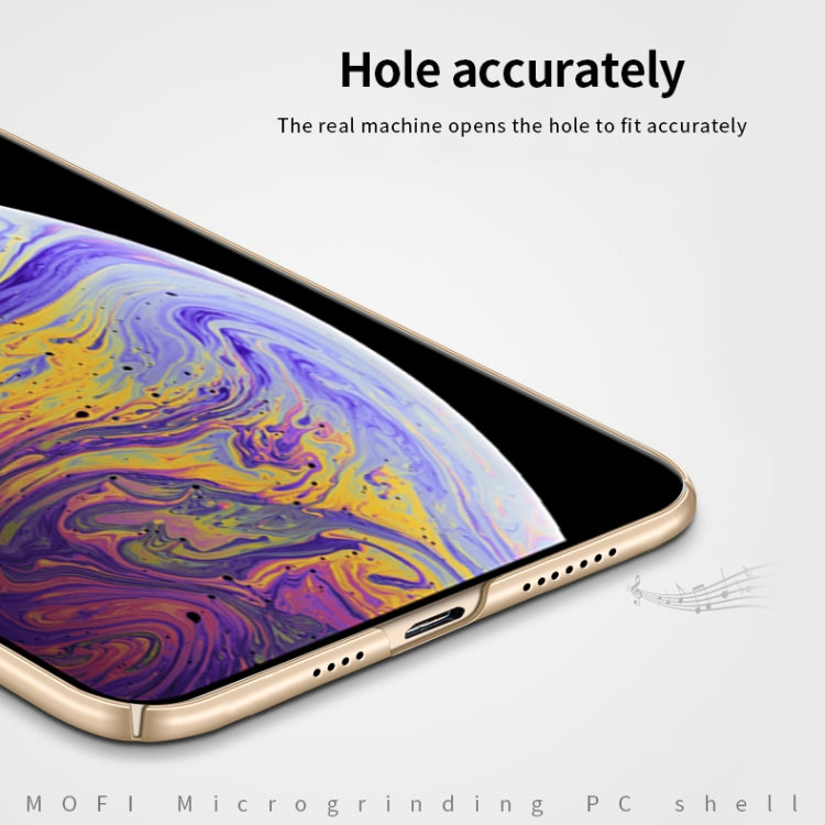 For iPhone 11 Pro Max MOFI Frosted PC Ultra-thin Hard Case (Blue) - iPhone 11 Pro Max Cases by MOFI | Online Shopping South Africa | PMC TechLife | Buy Now Pay Later Mobicred