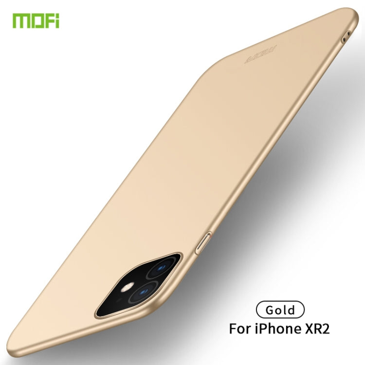 For iPhone 11 MOFI Frosted PC Ultra-thin Hard Case (Gold) - free shipping - PMC TechLife - Order now!