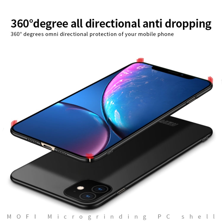 For iPhone 11 MOFI Frosted PC Ultra-thin Hard Case (Gold) - free shipping - PMC TechLife - Order now!