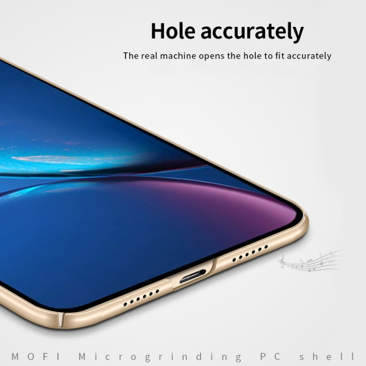 For iPhone 11 MOFI Frosted PC Ultra-thin Hard Case (Gold) - free shipping - PMC TechLife - Order now!