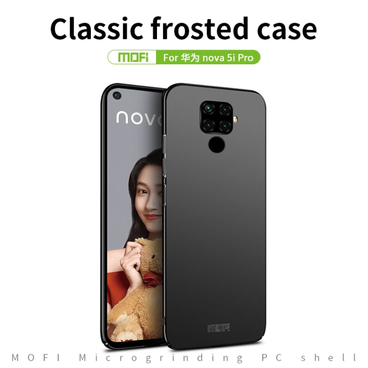 MOFI Frosted PC Ultra-thin Hard Case for Huawei Nova 5i Pro(Red) - Huawei Cases by MOFI | Online Shopping South Africa | PMC Jewellery