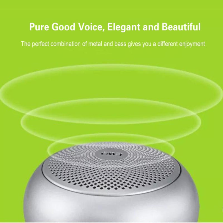 EWA A110mini High Hidelity Bluetooth Speaker Small Size High Power Bass, TWS Bluetooth Technology, Support TF(Grey) - Desktop Speaker by EWA | Online Shopping South Africa | PMC Jewellery | Buy Now Pay Later Mobicred