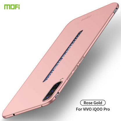 For ViVO iQOO Pro MOFI Frosted PC Ultra-thin Hard Case(Rose gold) - vivo Cases by MOFI | Online Shopping South Africa | PMC Jewellery