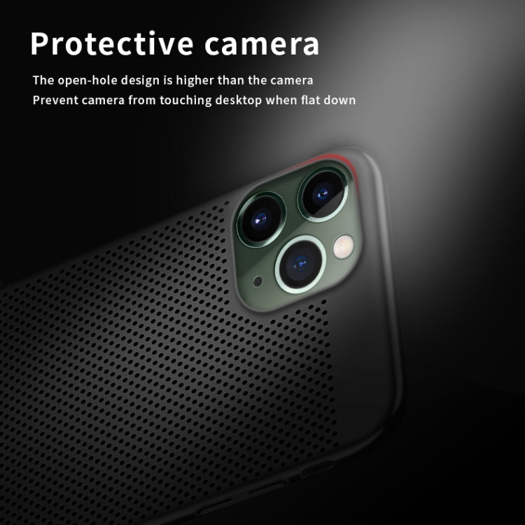 For iPhone 11 Pro Max MOFI Breathable PC Ultra-thin All-inclusive Protective Case(Gold) - iPhone 11 Pro Max Cases by MOFI | Online Shopping South Africa | PMC TechLife