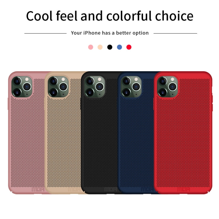 For iPhone 11 Pro Max MOFI Breathable PC Ultra-thin All-inclusive Protective Case(Rose gold) - iPhone 11 Pro Max Cases by MOFI | Online Shopping South Africa | PMC Jewellery