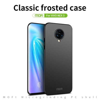 For  VIVO NEX3 MOFI Frosted PC Ultra-thin Hard Case(Gold) - vivo Cases by MOFI | Online Shopping South Africa | PMC Jewellery