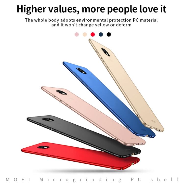 For Xiaomi RedMi 8A MOFI Frosted PC Ultra-thin Hard Case(Gold) - Xiaomi Cases by MOFI | Online Shopping South Africa | PMC Jewellery