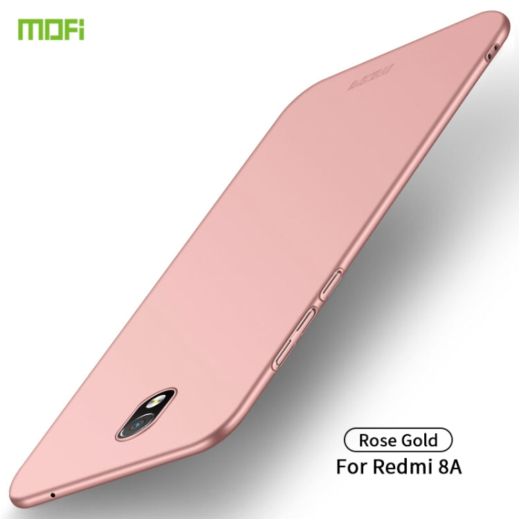 For Xiaomi RedMi 8A MOFI Frosted PC Ultra-thin Hard Case(Rose gold) - Xiaomi Cases by MOFI | Online Shopping South Africa | PMC Jewellery