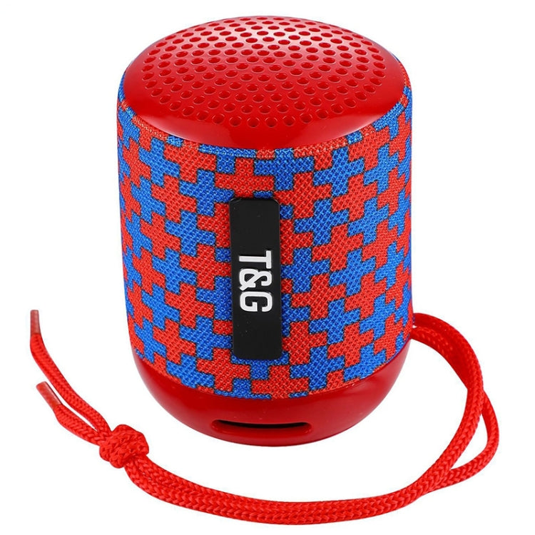 T&G TG129 Portable Wireless Music Speaker Hands-free with MIC, Support TF Card FM(Red) - Desktop Speaker by T&G | Online Shopping South Africa | PMC Jewellery | Buy Now Pay Later Mobicred