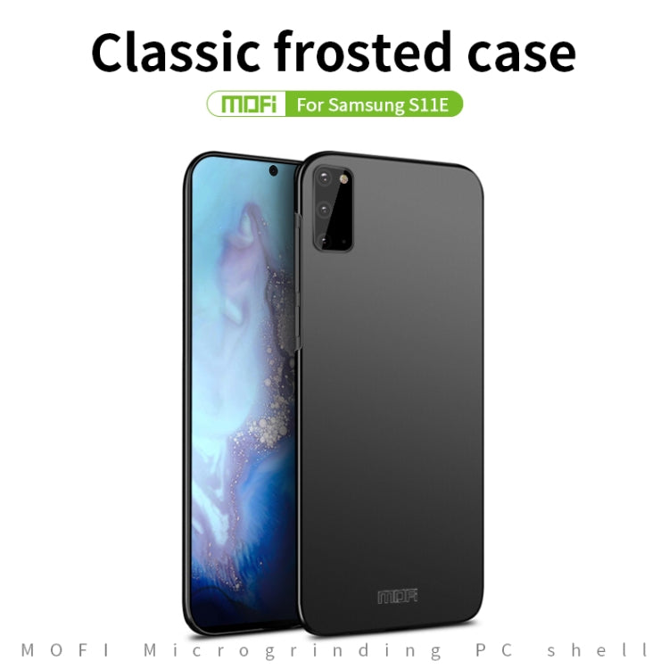 For Galaxy S20 MOFI Frosted PC Ultra-thin Hard Case(Black) - Galaxy Phone Cases by MOFI | Online Shopping South Africa | PMC TechLife