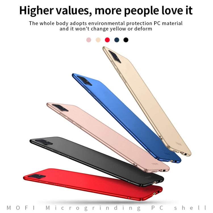 For Galaxy A71 MOFI Frosted PC Ultra-thin Hard Case(Rose Gold) - free shipping - PMC TechLife - Order now!