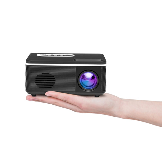 S361 80 lumens 320 x 240 Pixel Portable Mini Projector, Support 1080P, UK Plug(Black) - LED Projector by PMC Jewellery | Online Shopping South Africa | PMC Jewellery | Buy Now Pay Later Mobicred