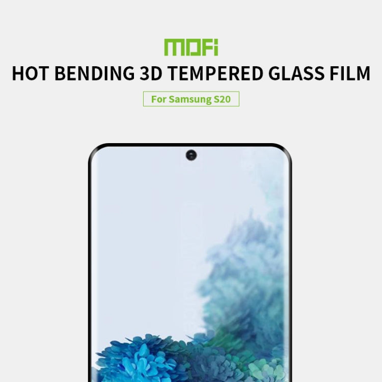 For Galaxy S20 MOFI 9H 3D Explosion Proof Thermal Bending Full Screen Covered Tempered Glass Film - Galaxy Tempered Glass by MOFI | Online Shopping South Africa | PMC TechLife | Buy Now Pay Later Mobicred