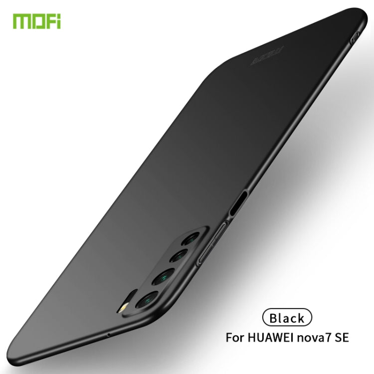 For Huawei Nova 7 SE MOFI Frosted PC Ultra-thin Hard Case(Black) - Huawei Cases by MOFI | Online Shopping South Africa | PMC TechLife | Buy Now Pay Later Mobicred
