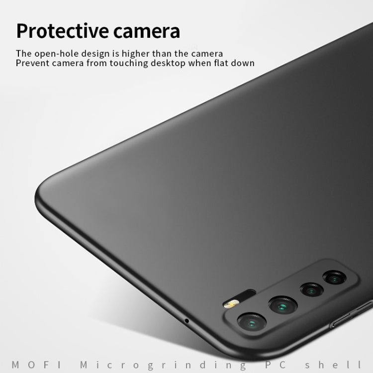 For Huawei Nova 7 SE MOFI Frosted PC Ultra-thin Hard Case(Black) - Huawei Cases by MOFI | Online Shopping South Africa | PMC TechLife | Buy Now Pay Later Mobicred