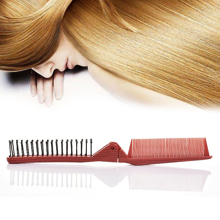 Portable Travel Folding Comb Anti-static Massage Comb(Pink) - free shipping - PMC TechLife - Order now!