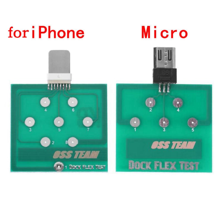 2 PCS Free Disassembly Detection Tail Plug Test Board For Android - free shipping - PMC TechLife - Order now!