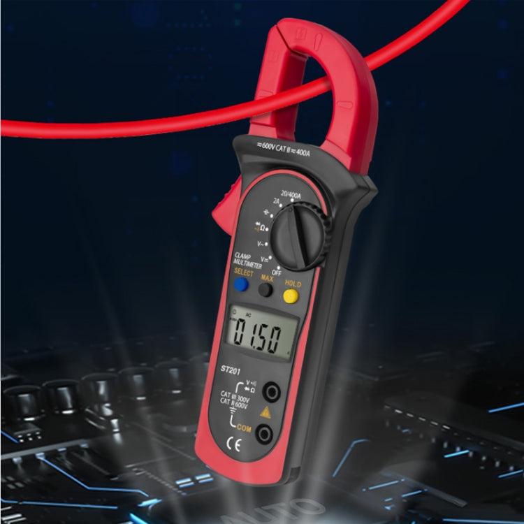 ANENG ST201 AC And DC Digital Clamp Multimeter Voltage And Current Measuring Instrument Tester( Blue) - free shipping - PMC Jewellery - Order now!