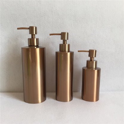 550ml Stainless Steel Hand Soap Bottle Countertop Soap Dispenser(Rose Gold) - Soap Dispenser by PMC Jewellery | Online Shopping South Africa | PMC Jewellery | Buy Now Pay Later Mobicred