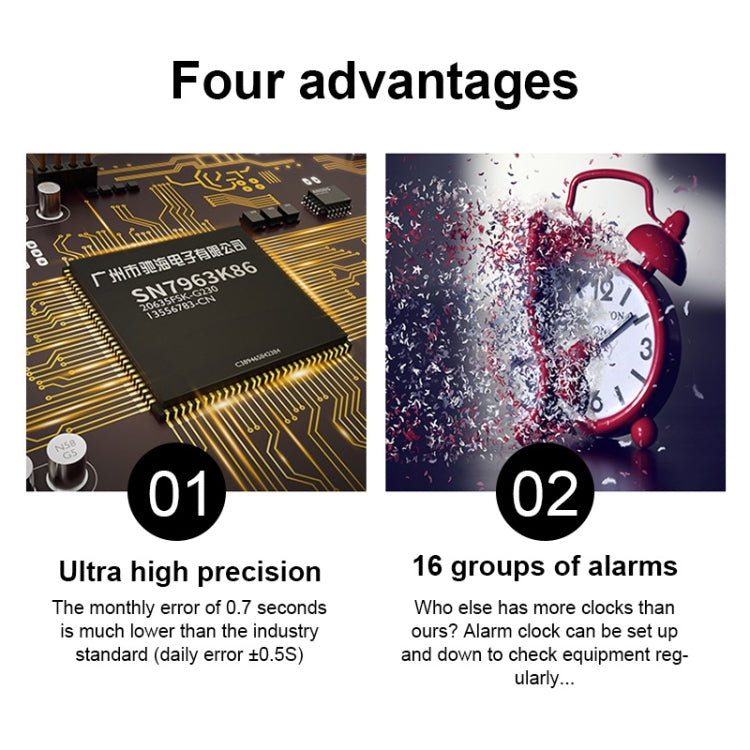 Multifunctional LED Wall Clock Creative Digital Clock, Style:Hollow Remote Control(Gold Font) - free shipping - PMc TechLife - Order now!