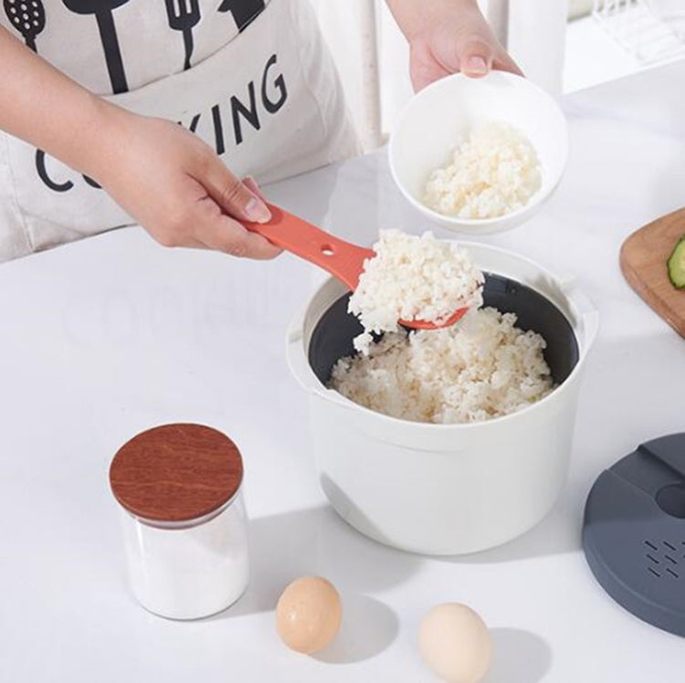 Kitchenware Microwave Oven Utensils Rrice Cooker Heating Steamer Pot Steamed Rice Box(Forest Green) - Cooking Tools by PMC TechLife | Online Shopping South Africa | PMC TechLife | Buy Now Pay Later Mobicred