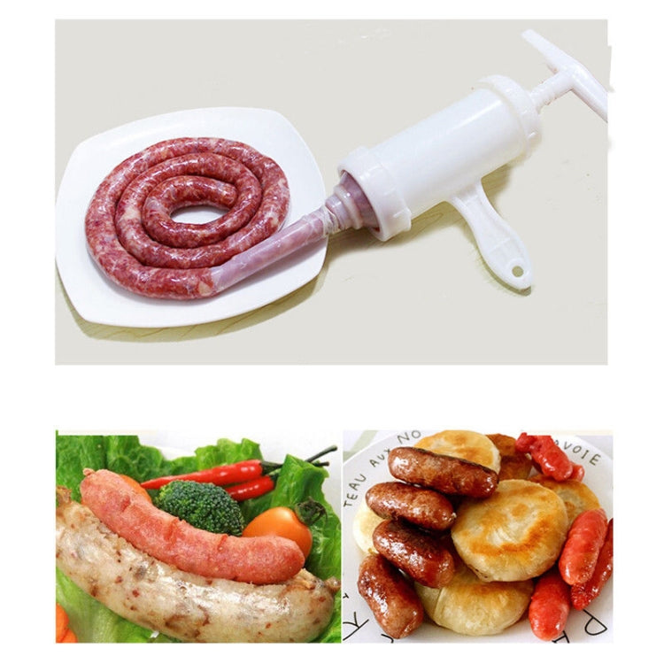 2 PCS Sausage Machine Meat Stuffer Filler Hand Operated Salami Maker - Food Molds by PMC Jewellery | Online Shopping South Africa | PMC Jewellery | Buy Now Pay Later Mobicred