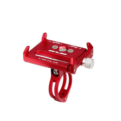 GUB Bicycle Aluminum Alloy Mobile Phone Bracket Navigation Bracket Motorcycle Mobile Phone Holder(Red) - Holders by GUB | Online Shopping South Africa | PMC Jewellery | Buy Now Pay Later Mobicred