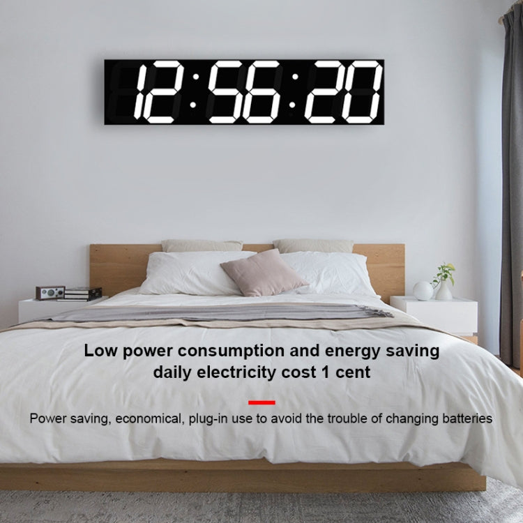 Creative LED Digital Wall Clock Multi-function WIFI Clock, Style:6 Bit Sealed Box WIFI(Red) - Wall Clock by PMc TechLife | Online Shopping South Africa | PMc TechLife | Buy Now Pay Later Mobicred