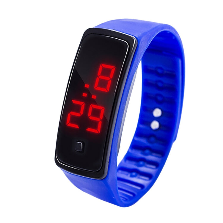 LED Digital Display Silicone Bracelet Children Electronic Watch(Green) - Silicone Strap Watches by PMC Jewellery | Online Shopping South Africa | PMC Jewellery | Buy Now Pay Later Mobicred