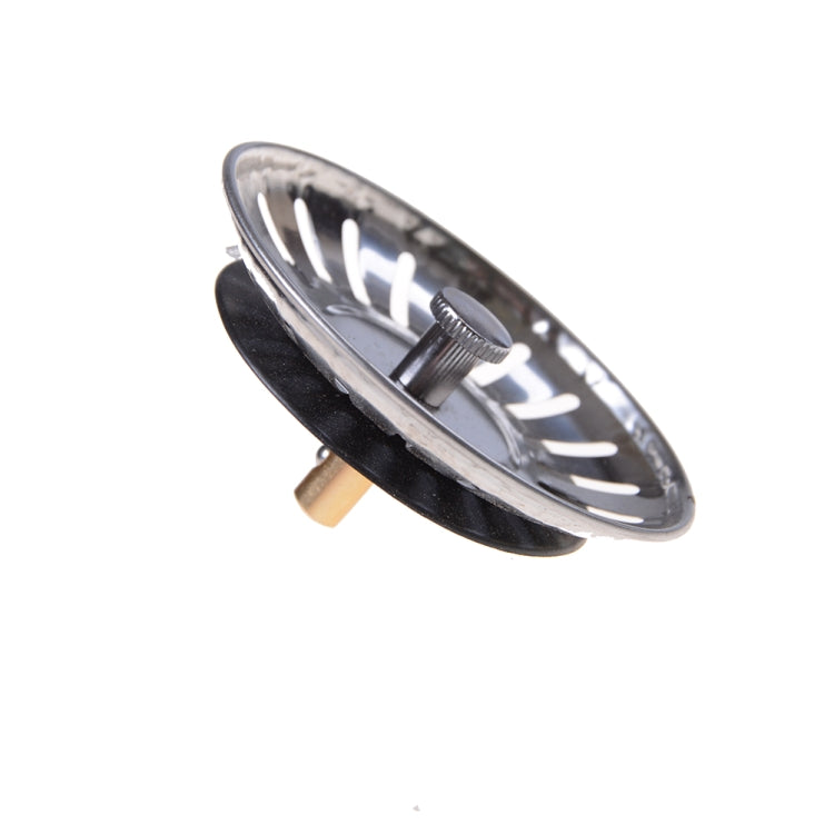 Stainless Steel Bathroom Kitchen Sink Strainer Flume Cover - Filters by PMC TechLife | Online Shopping South Africa | PMC TechLife