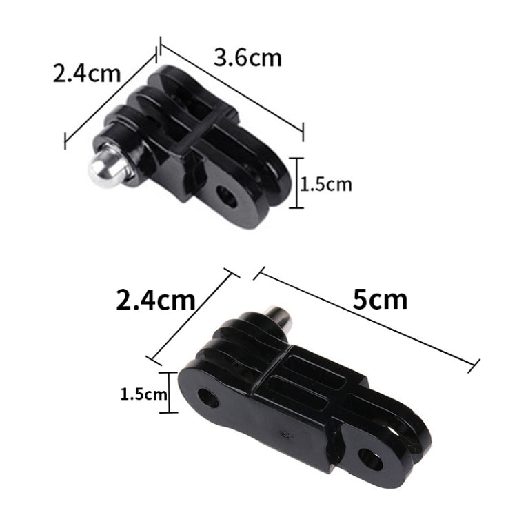 Same Direction Long Adapter TELESIN Screw Adapter Adjustment Arm For GoPro Hero12 Black / Hero11/10 /9 /8 /7 /6 /5, Insta360 Ace / Ace Pro, DJI Osmo Action 4 and Other Action Cameras -  by PMC Jewellery | Online Shopping South Africa | PMC Jewellery | Buy Now Pay Later Mobicred