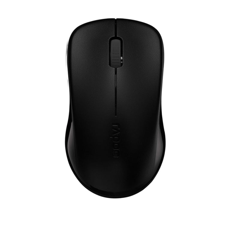 Rapoo1680 2.4GHz 1000 DPI 3 Buttons Business Office Desktop Computer Notebook Mute Portable Power Saving Wireless Mouse(Black) - Wireless Mice by Rapoo | Online Shopping South Africa | PMC Jewellery | Buy Now Pay Later Mobicred