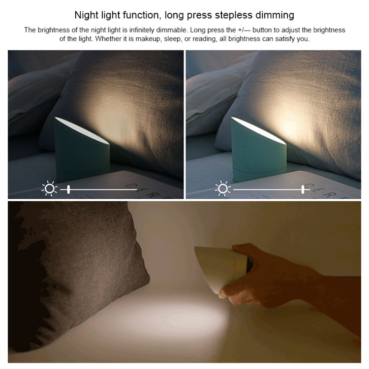 Simple Home Creative Multi-function Charging Stepless Dimming Alarm Clock Night Light(Pink) - Alarm Clocks by PMc TechLife | Online Shopping South Africa | PMc TechLife | Buy Now Pay Later Mobicred