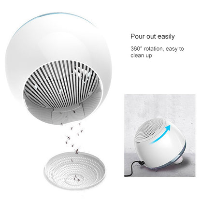 Mushroom Shaped Suction Type Mosquito Killer Ultraviolet Radiation-free Photocatalyst Mute Mosquito Repellent(White) - Repellents by PMC Jewellery | Online Shopping South Africa | PMC Jewellery | Buy Now Pay Later Mobicred