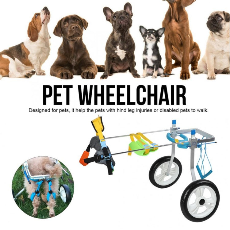 Pet Wheelchair Disabled Dog Old Dog Cat Assisted Walk Car Hind Leg Exercise Car For Dog/Cat Care, Size:L - Training Aids by PMC Jewellery | Online Shopping South Africa | PMC Jewellery | Buy Now Pay Later Mobicred