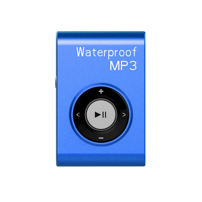 C26 IPX8 Waterproof Swimming Diving Sports MP3 Music Player with Clip & Earphone, Support FM, Memory:4GB(Blue) - MP3 Player by PMC Jewellery | Online Shopping South Africa | PMC Jewellery | Buy Now Pay Later Mobicred