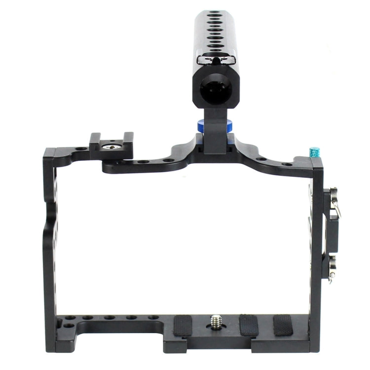 Camera Metal Video Cage Handle Stabilizer for Panasonic LUMIX GH3/GH4(Black) - Camera Cage by PMC Jewellery | Online Shopping South Africa | PMC Jewellery | Buy Now Pay Later Mobicred