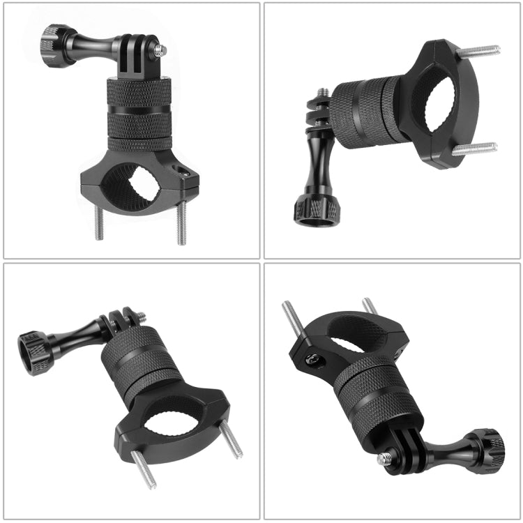 Aluminum Alloy Bicycle Mounting Bracket Bicycle Clip For Action Camera(Red) - Bicycle Handlebar Mount by PMC TechLife | Online Shopping South Africa | PMC TechLife | Buy Now Pay Later Mobicred
