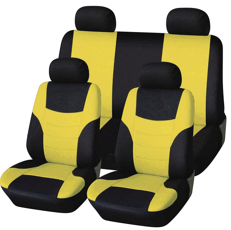 Universal Car Seat Cover Personality Stitching Automotive Chairs Protective Sleeve Cloth Automobile Seats Covers(Blue) - Seat Accessories by PMC Jewellery | Online Shopping South Africa | PMC Jewellery | Buy Now Pay Later Mobicred