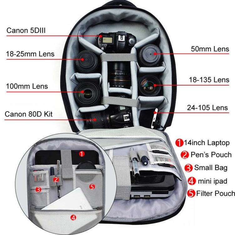 CADeN USB SLR Camera Bag Professional  Waterproof Portable Unisex Camera Bag - free shipping - PMC TechLife - Order now!
