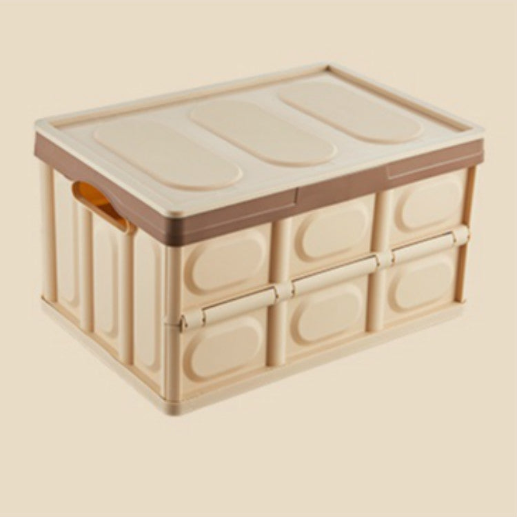 Car Trunk Storage Box Foldable Car Plastic Storage Box, Size:S(Light Brown) - Stowing Tidying by PMc TechLife | Online Shopping South Africa | PMc TechLife | Buy Now Pay Later Mobicred