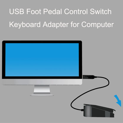 FS2017 Pcsensor USB Foot Pedal Control Switch Keyboard Adapter For Computer(Sound) - Other by Pcsensor | Online Shopping South Africa | PMC Jewellery | Buy Now Pay Later Mobicred