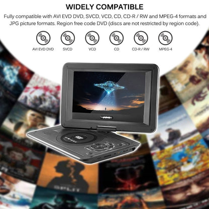 10.1 Inch HD Screen Portable DVD EVD Player TV / FM / USB / Game Function(UK Plug) - DVD & LCD Player by PMC Jewellery | Online Shopping South Africa | PMC Jewellery