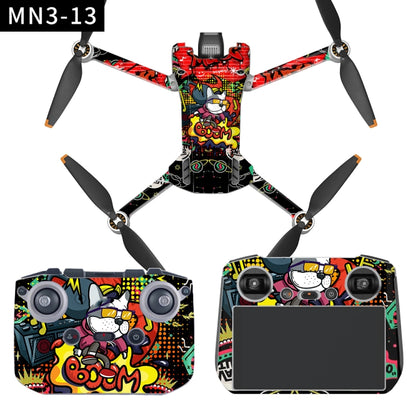 Full Surround Style Waterproof  Sticker For DJI Mini 3 Pro RC-N1 Ordinary Version(Mn3-13) - Stickers by PMC Jewellery | Online Shopping South Africa | PMC Jewellery | Buy Now Pay Later Mobicred