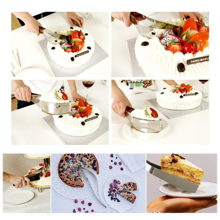 Stainless Steel Integrated Cake-cutting Leaf-shaped Cutter Equalizer - Food Clips & Clips by PMC TechLife | Online Shopping South Africa | PMC TechLife