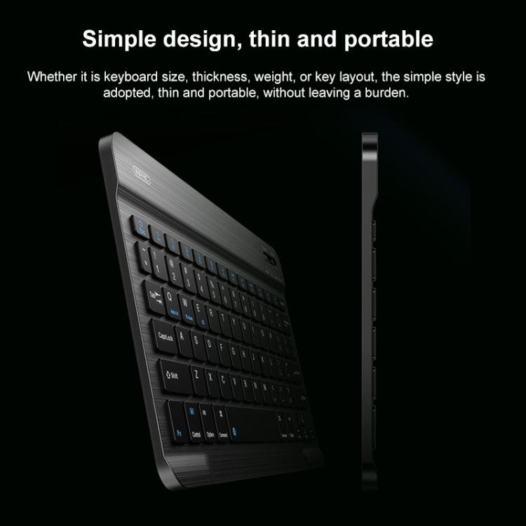 YS-001 9.7-10.1 Inch Tablets Phones Universal Mini Wireless Bluetooth Keyboard, Style:with Bluetooth Mouse(White) - Universal Keyboard by PMC TechLife | Online Shopping South Africa | PMC TechLife
